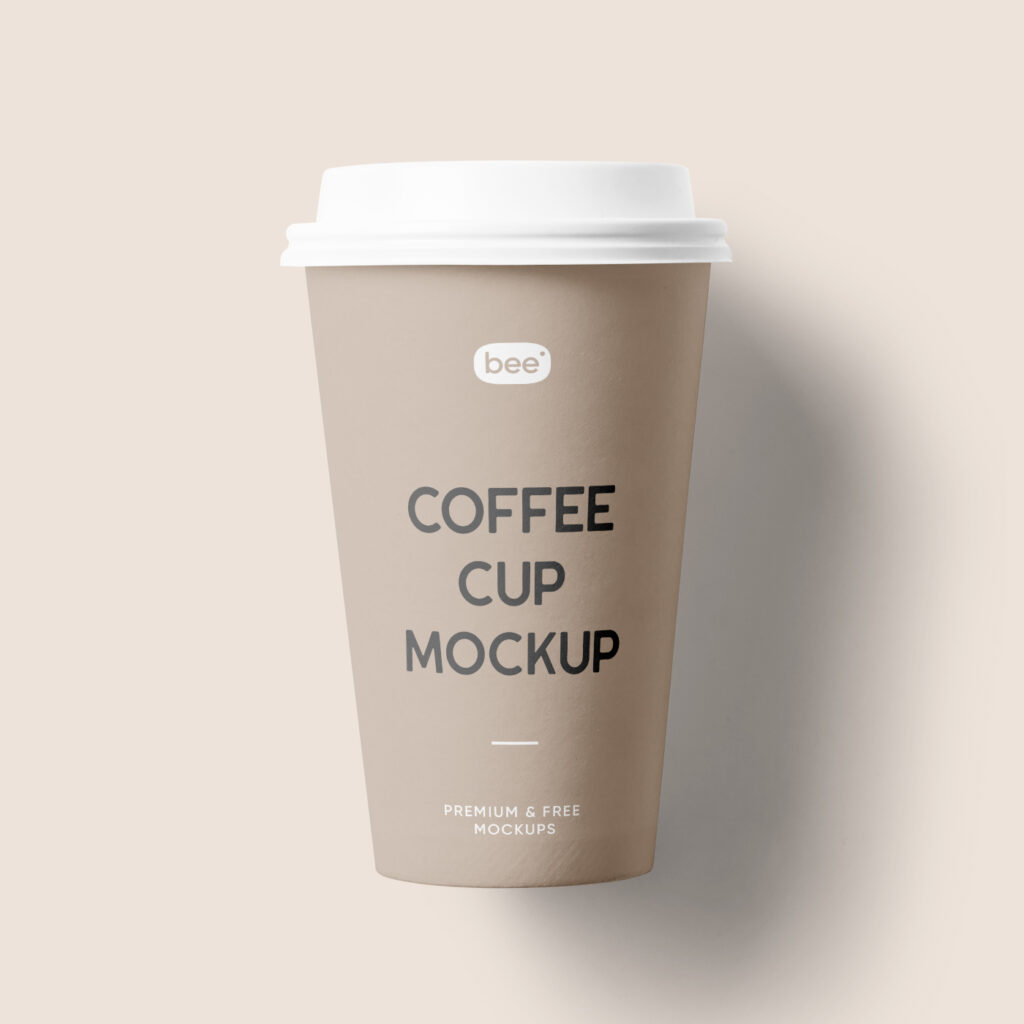 Free Big Coffee Cup Mockup