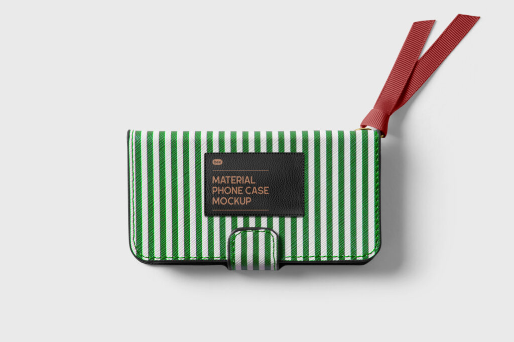 Free Material Phone Case Mockup