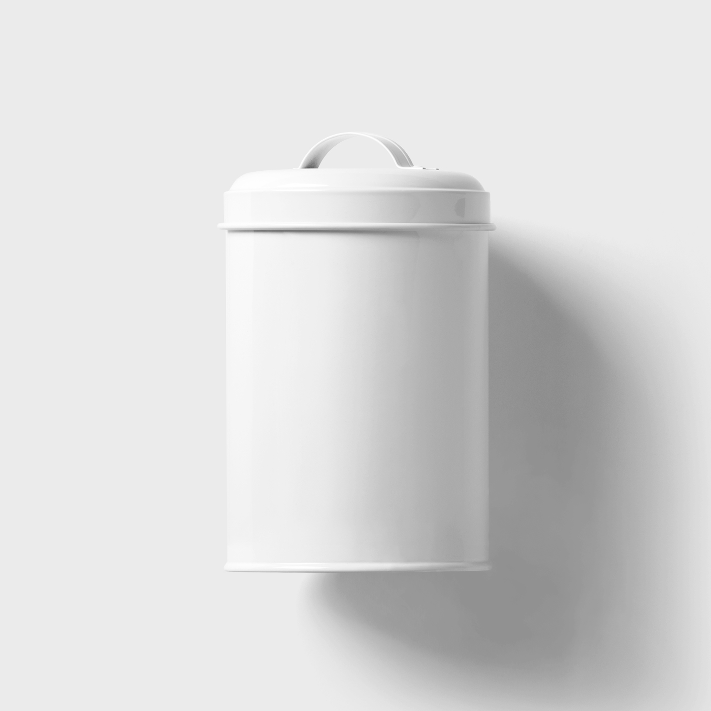 Free Cookie Can Mockup