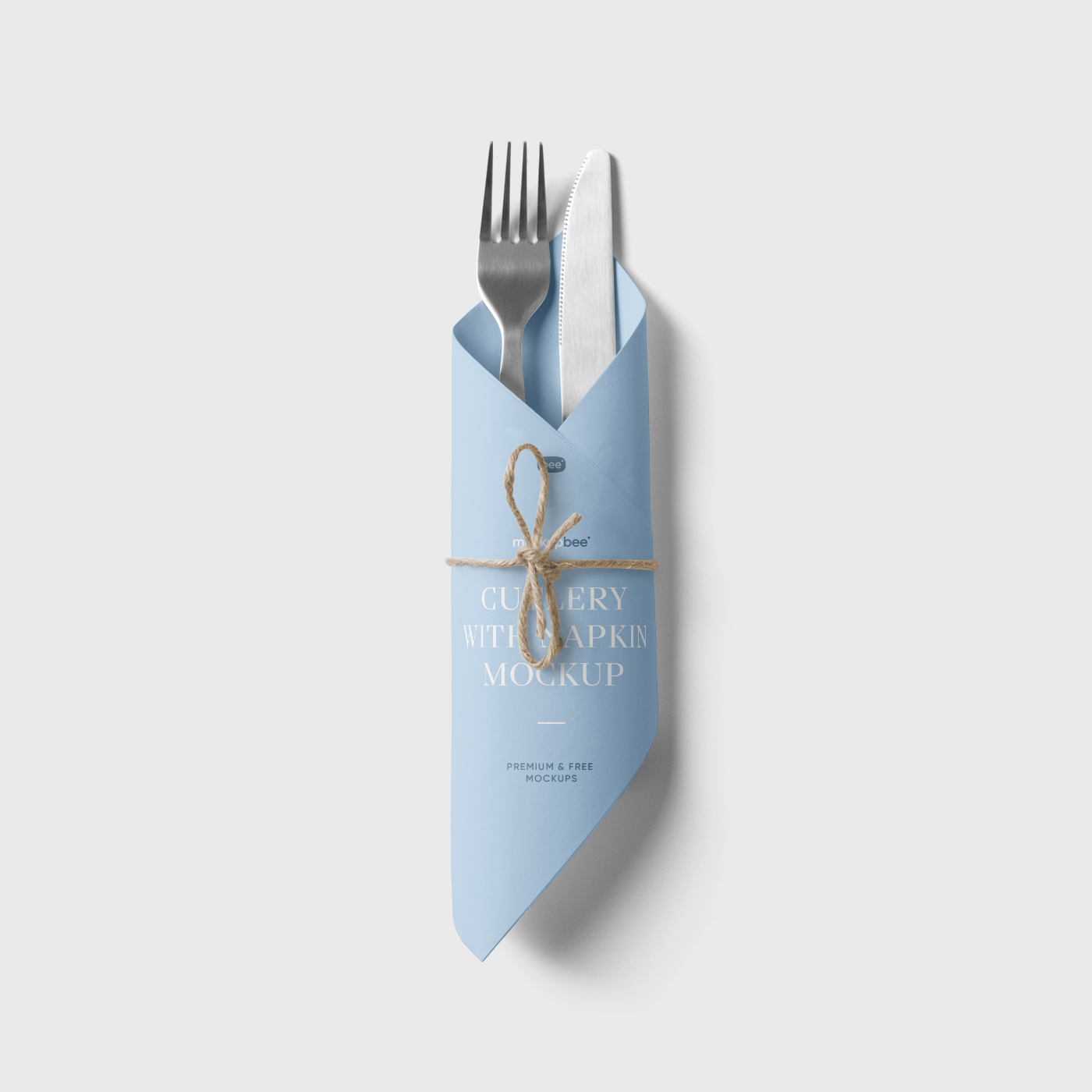 Free Napkin Mockup, Restaurant Napkin Mockup Free