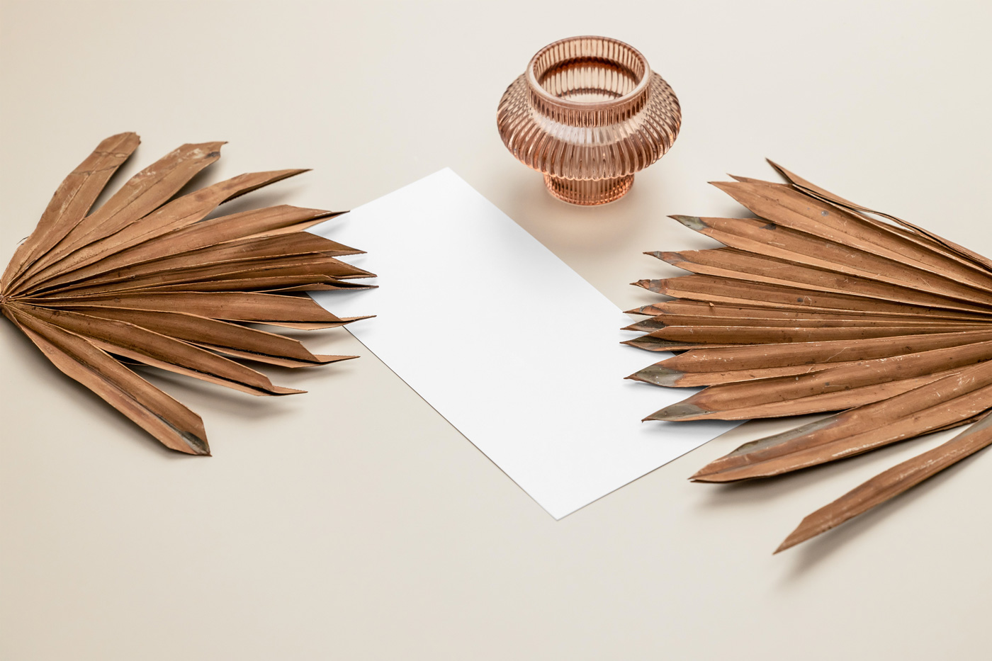 Free Perspective Paper Card Mockup