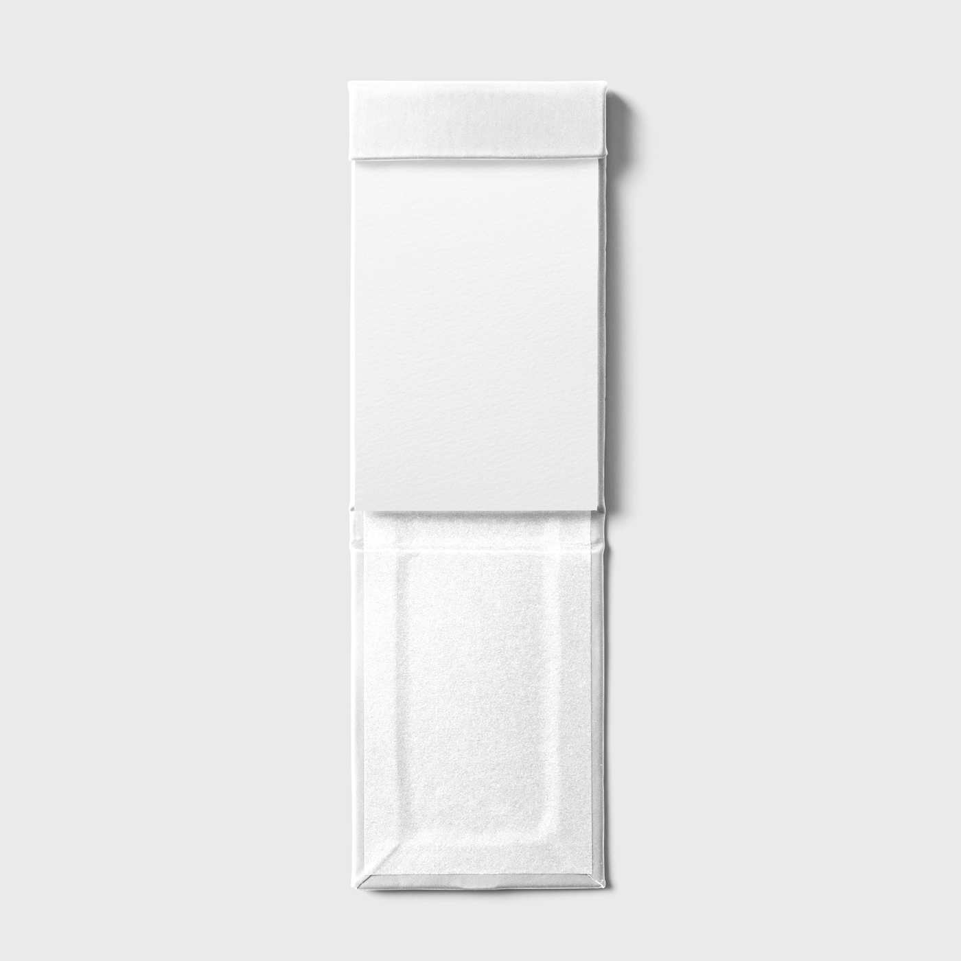 Free Oblong Open Notebook Mockup