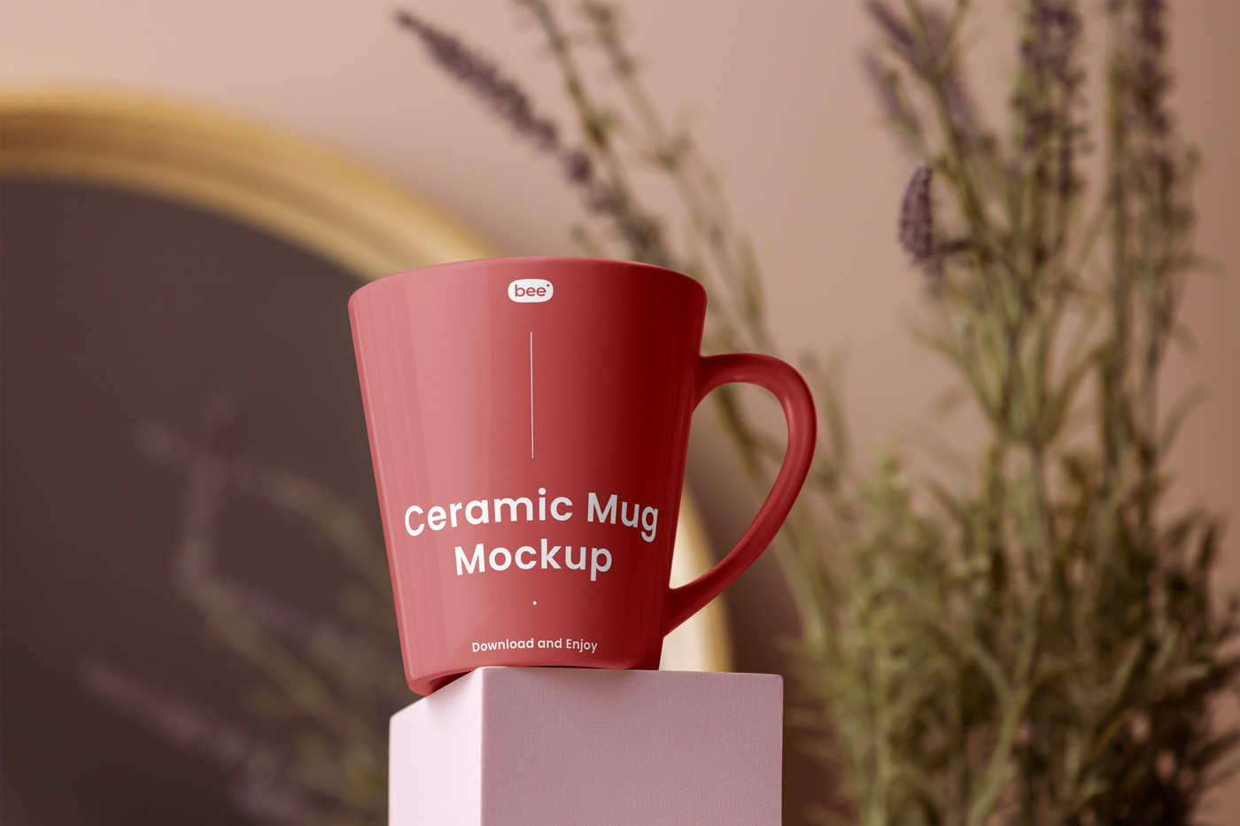 Free Taper Cup Mockup
