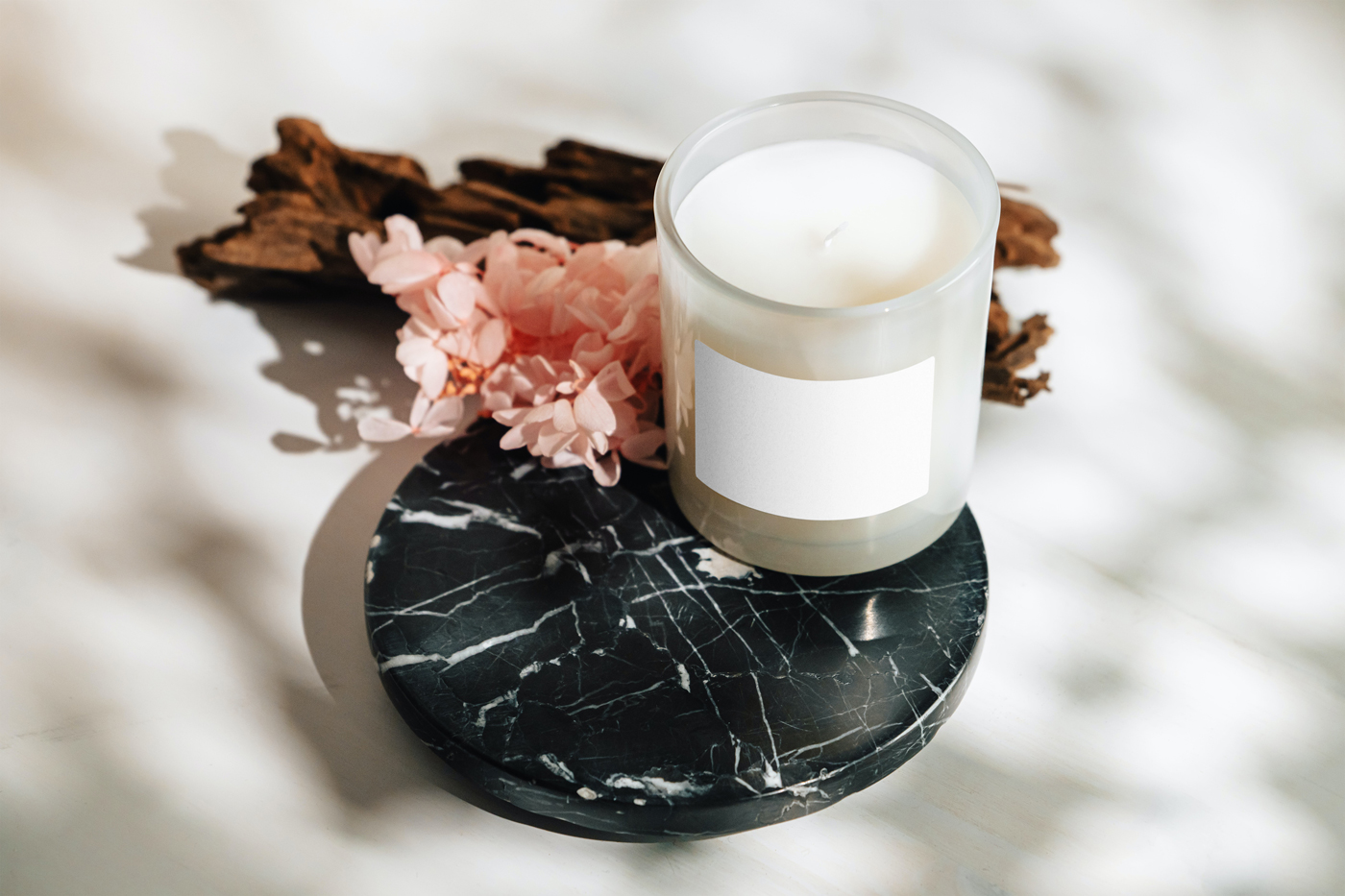Free Transparent Candle Mockup