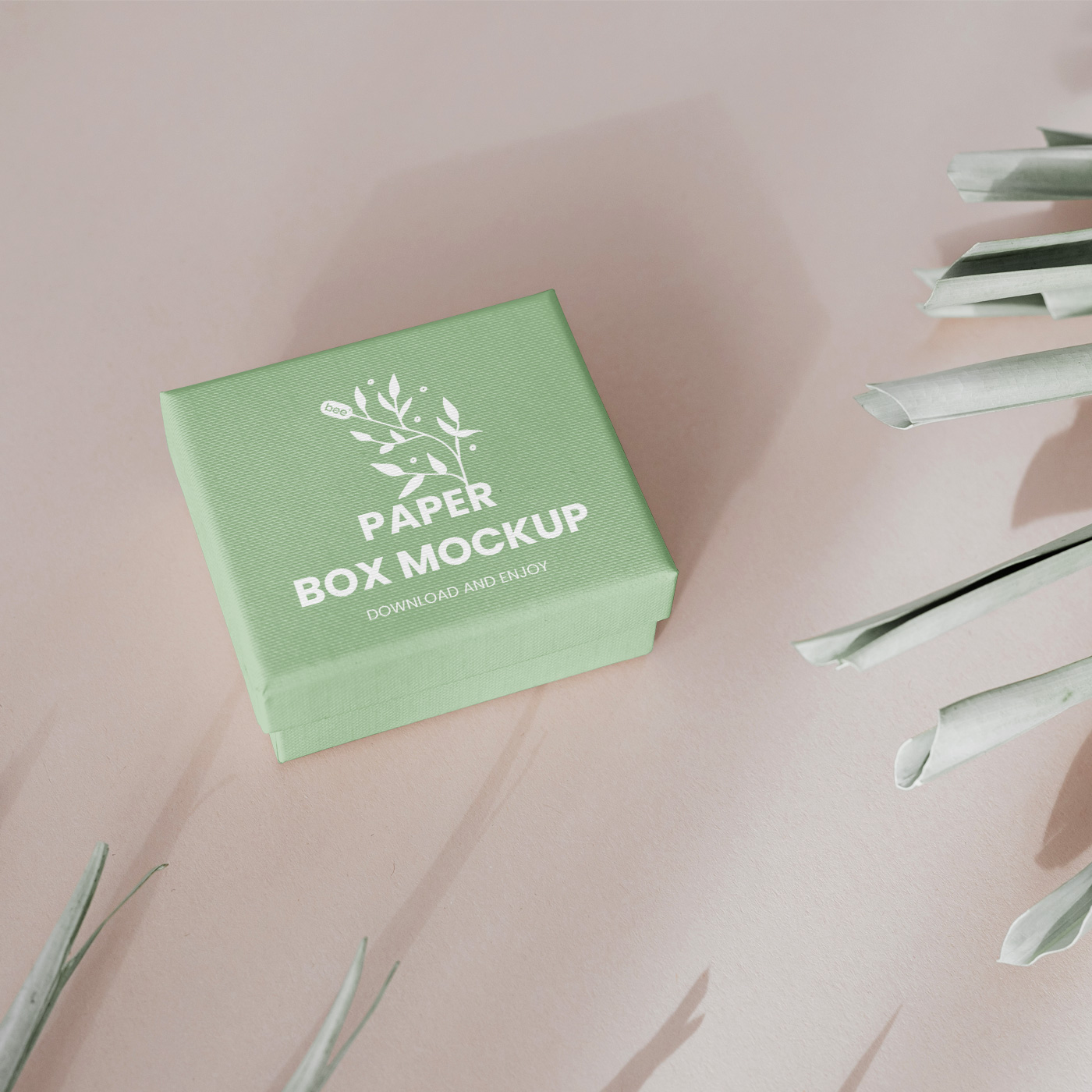 Free Small Gift Box Mockup mockupbee