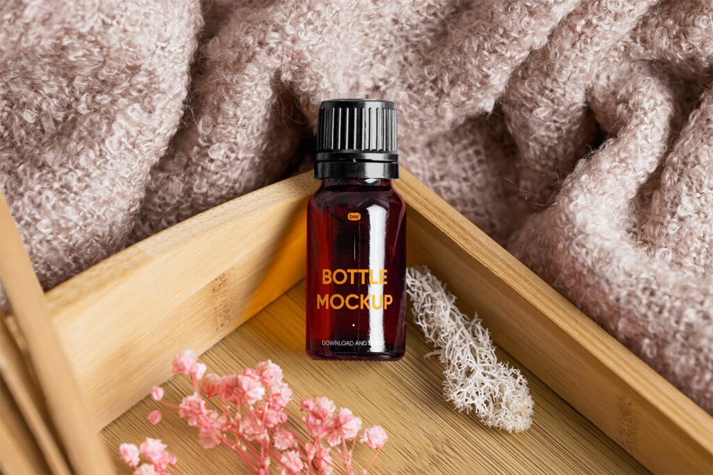 Free Small Pills Bottle Mockup