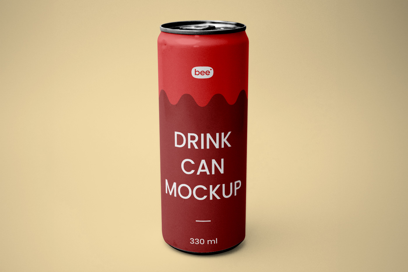 Free Standing Can Mockup