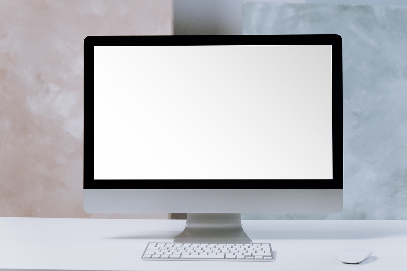 Free iMac Retina Screen Mockup - mockupbee