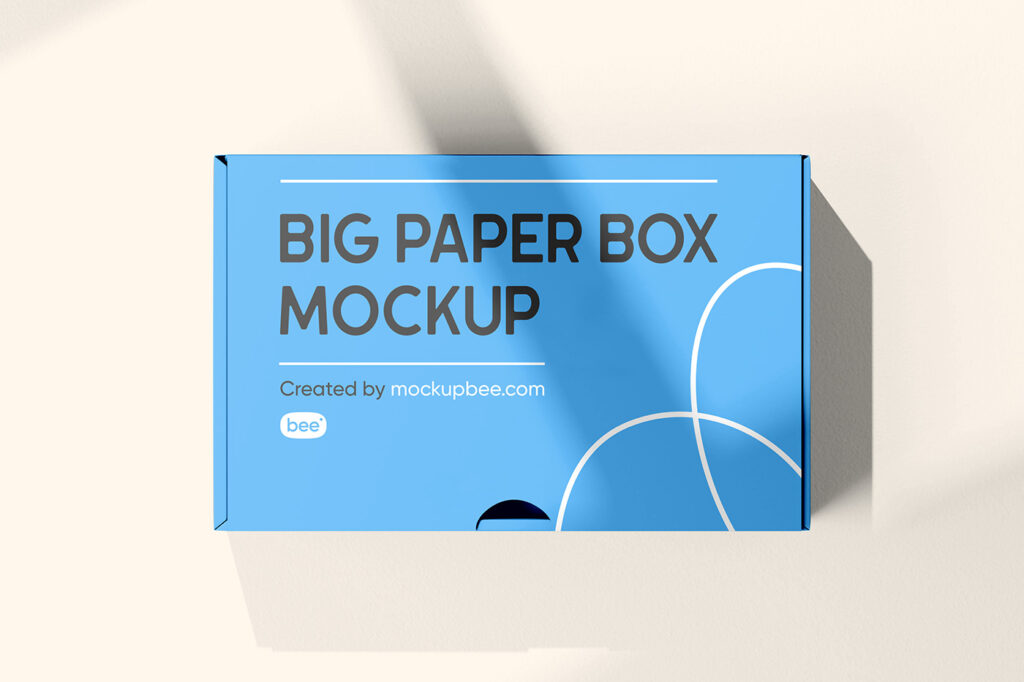 Free Box Packaging Mockup