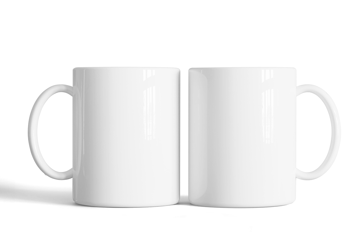 Free Double Mug Mockup Mockupbee