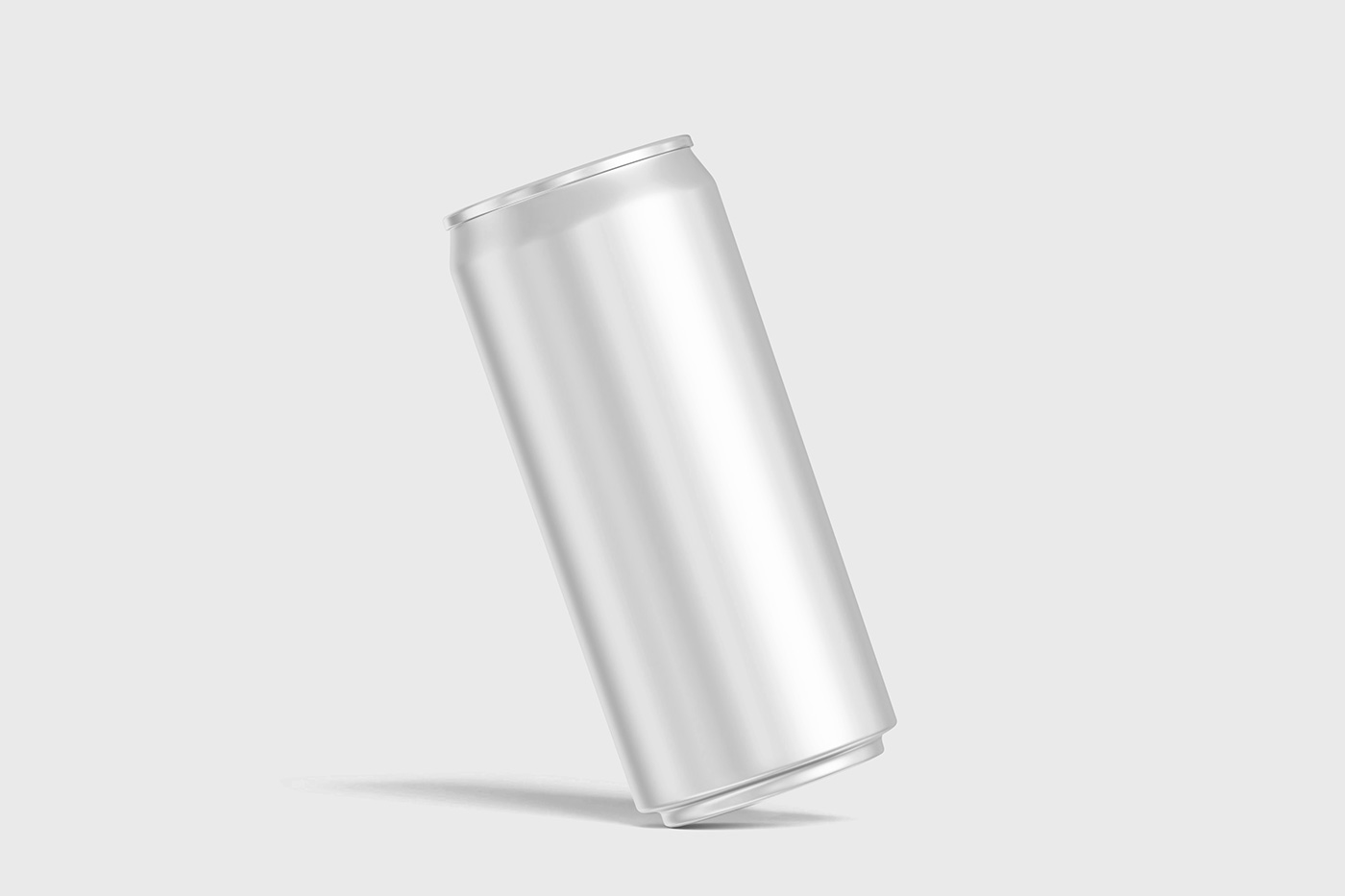 Free Tilted Can Mockup