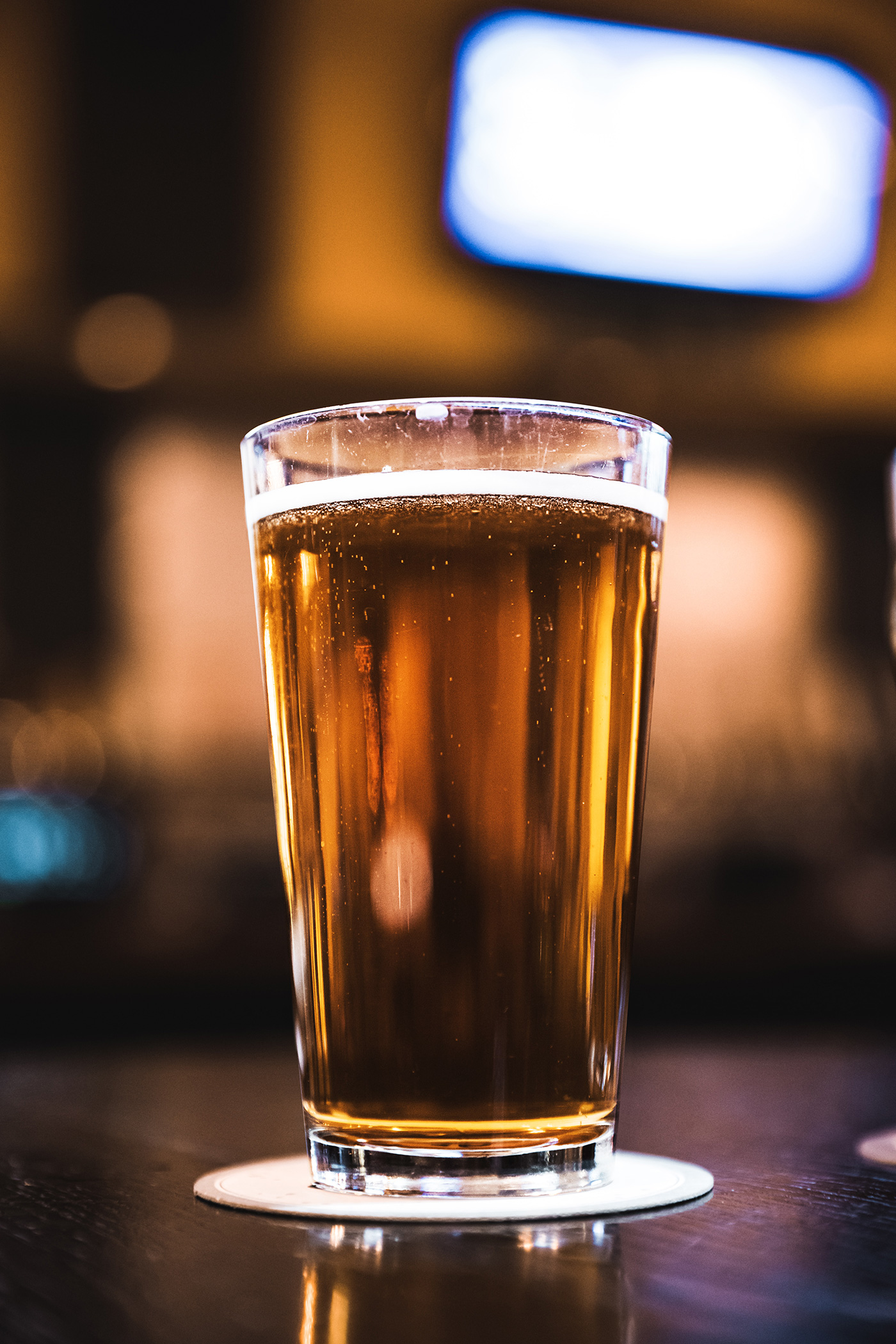 Free Beer Pint Mockup