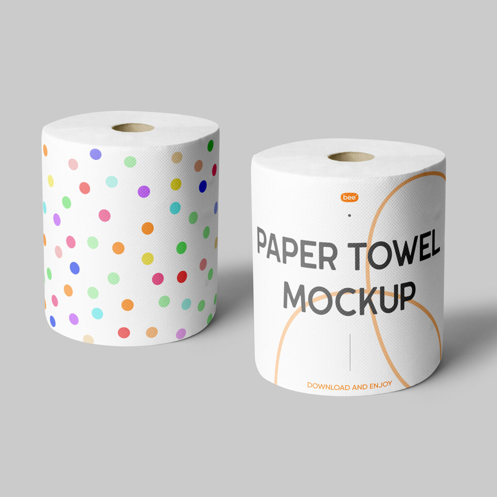 Free Big Paper Towel Mockups
