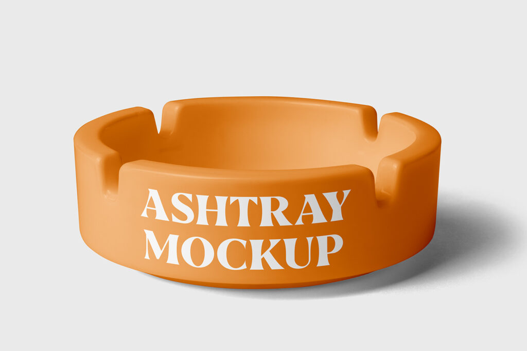 Free Ashtray Mockup