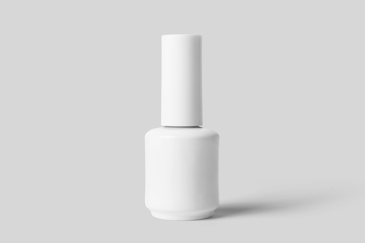 Free Nail Polish Bottle Mockup