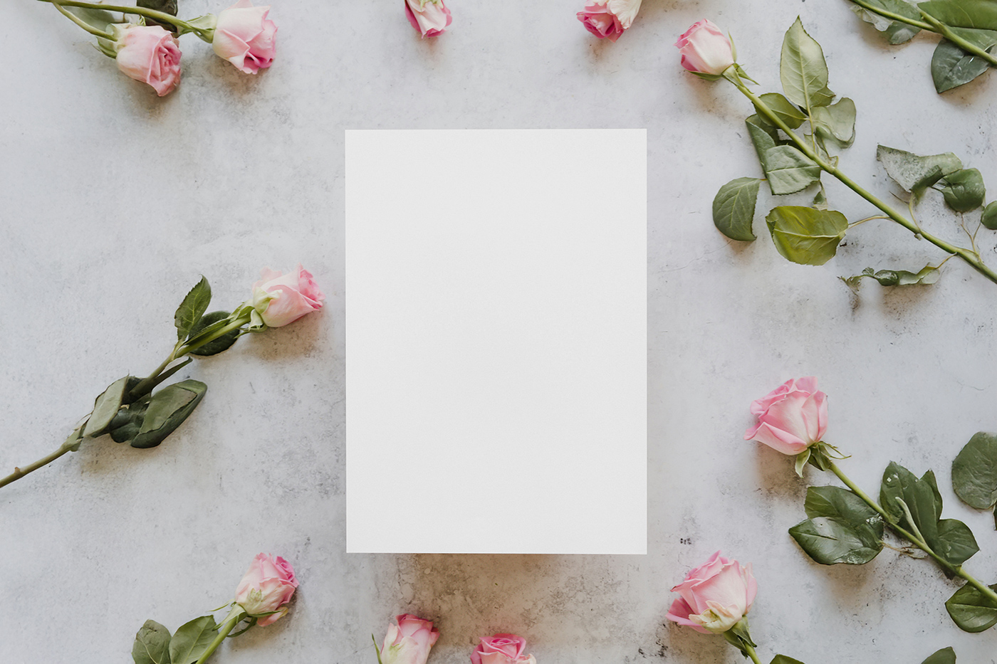 Free Valentines Day Card Mockup