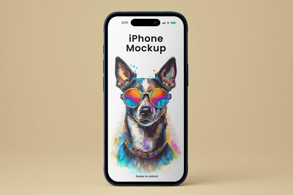 Free iPhone Screen Mockup - mockupbee