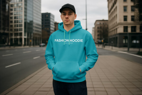 Free Front View Hoodie Mockup