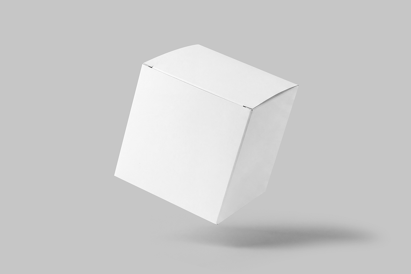 Free Cubic Box Mockup - mockupbee