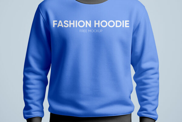 Free Sweatshirt Ghost Manekin Mockup