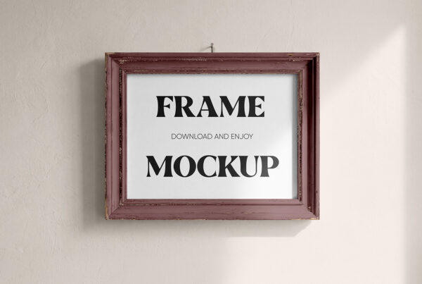Free Vintage Frame Mockup